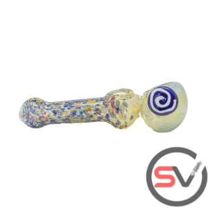 DOUBLE BOWL HYPNOTIZE HAND PIPE 5inch